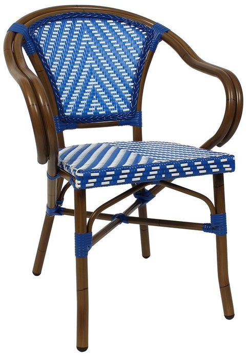 ARM CHAIR AMALFI BLUE
