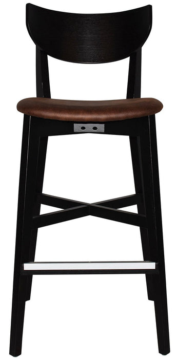 STOOL RIALTO (UPHOLSTERED SEAT)