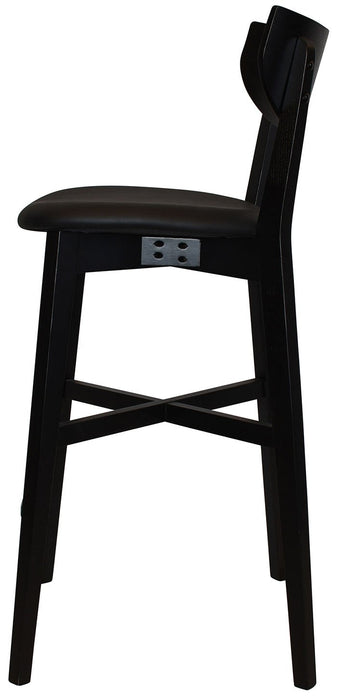 STOOL RIALTO (UPHOLSTERED SEAT)