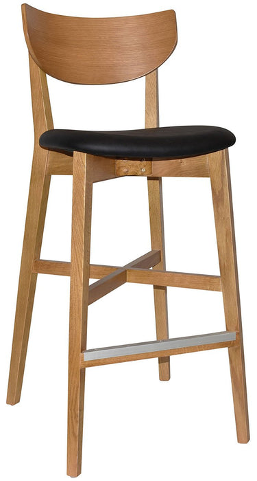 STOOL RIALTO (UPHOLSTERED SEAT)