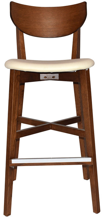 STOOL RIALTO (UPHOLSTERED SEAT)