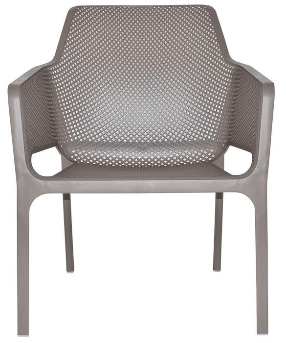 ARM CHAIR NET RELAX TAUPE