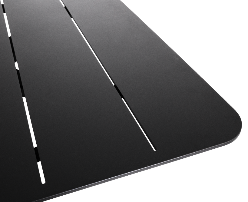 TABLE TOP LUMO ALUMINIUM (SQUARE) 800