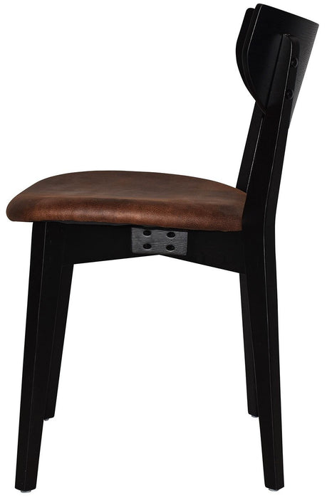 CHAIR RIALTO (UPHOLSTERED SEAT)