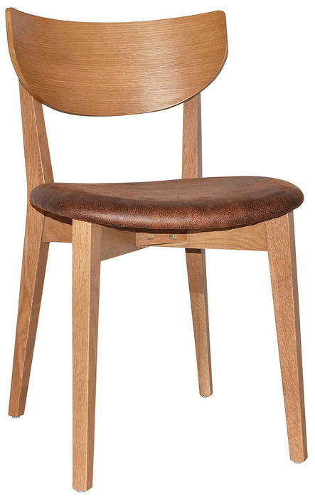 CHAIR RIALTO (UPHOLSTERED SEAT)