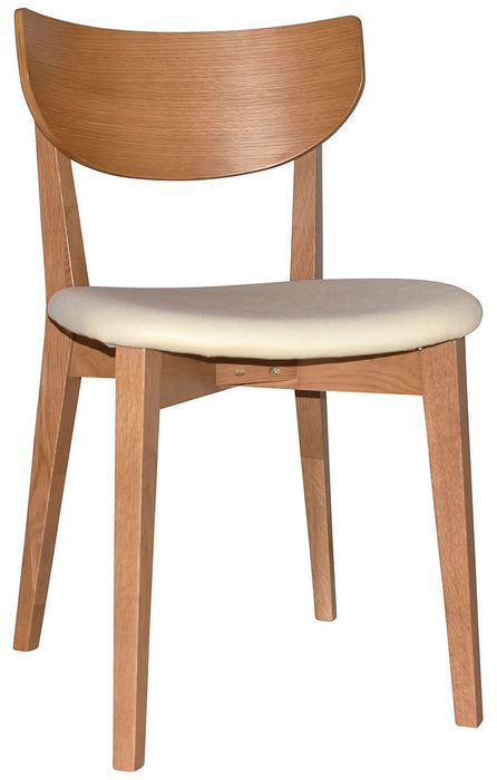 CHAIR RIALTO (UPHOLSTERED SEAT)