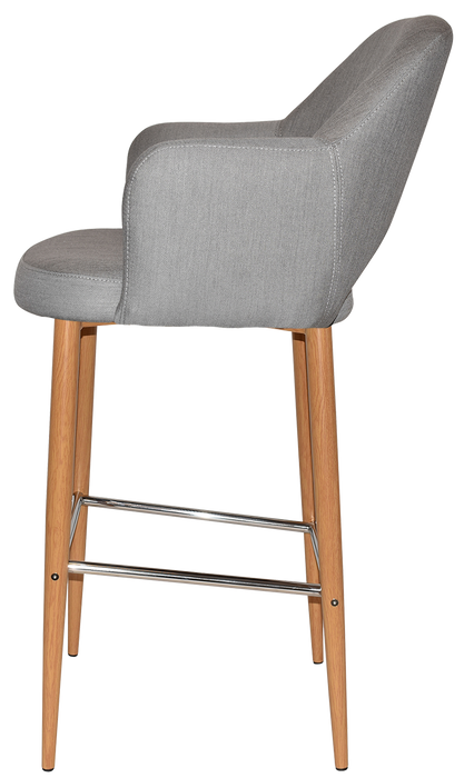 STOOL ALBURY ARM 750 (METAL)