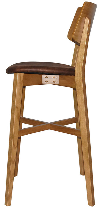 STOOL PHOENIX (UPHOLSTERED SEAT)