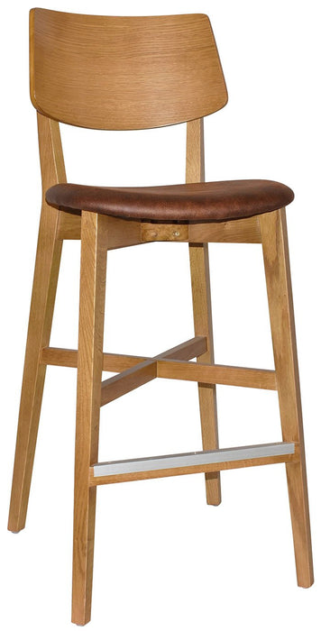 STOOL PHOENIX (UPHOLSTERED SEAT)