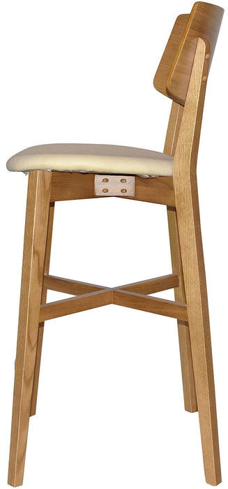 STOOL PHOENIX (UPHOLSTERED SEAT)