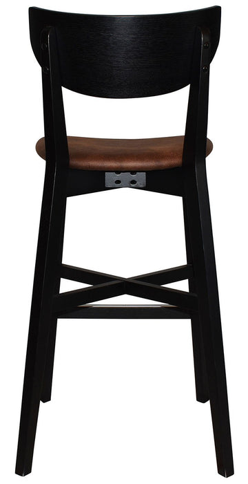 STOOL RIALTO (UPHOLSTERED SEAT)