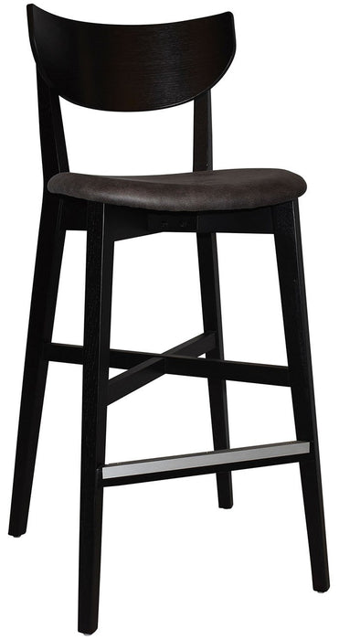 STOOL RIALTO (UPHOLSTERED SEAT)