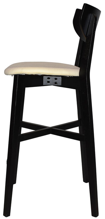 STOOL RIALTO (UPHOLSTERED SEAT)