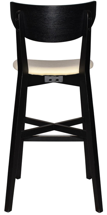 STOOL RIALTO (UPHOLSTERED SEAT)