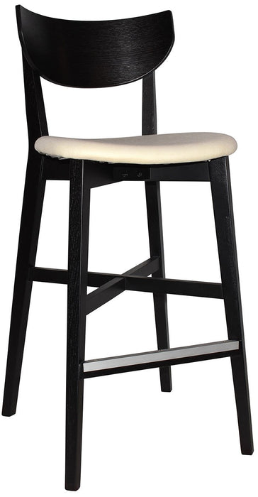 STOOL RIALTO (UPHOLSTERED SEAT)