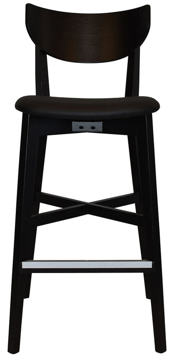 STOOL RIALTO (UPHOLSTERED SEAT)