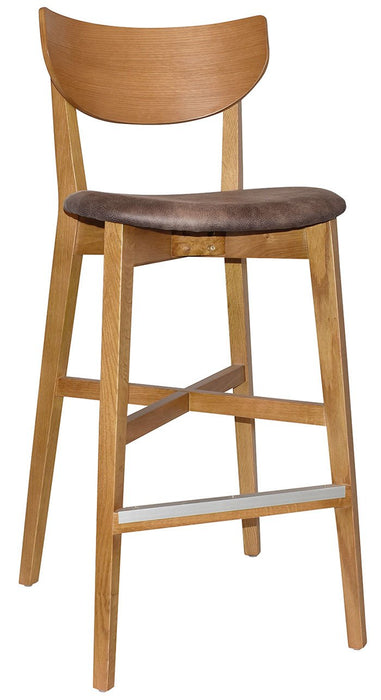 STOOL RIALTO (UPHOLSTERED SEAT)