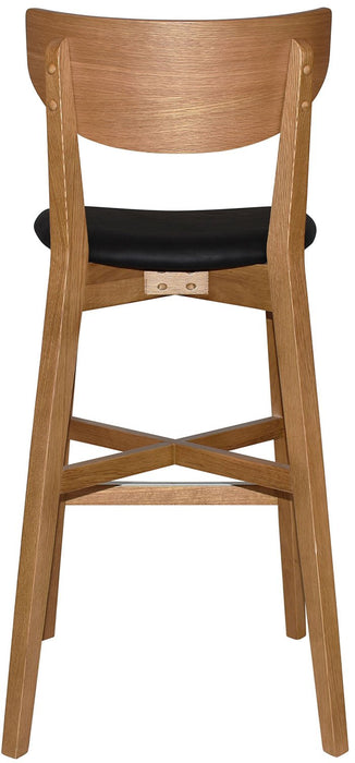 STOOL RIALTO (UPHOLSTERED SEAT)