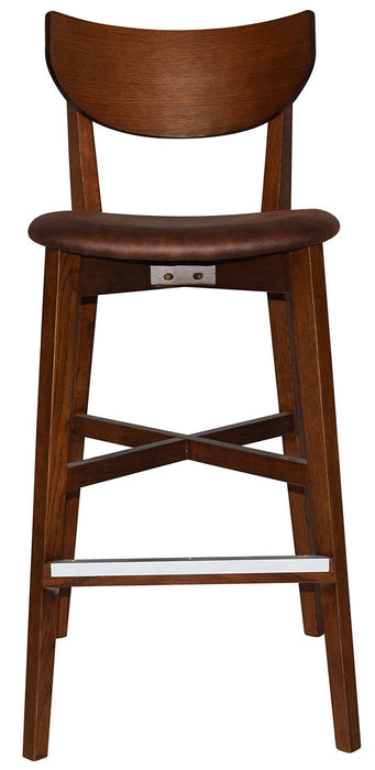 STOOL RIALTO (UPHOLSTERED SEAT)