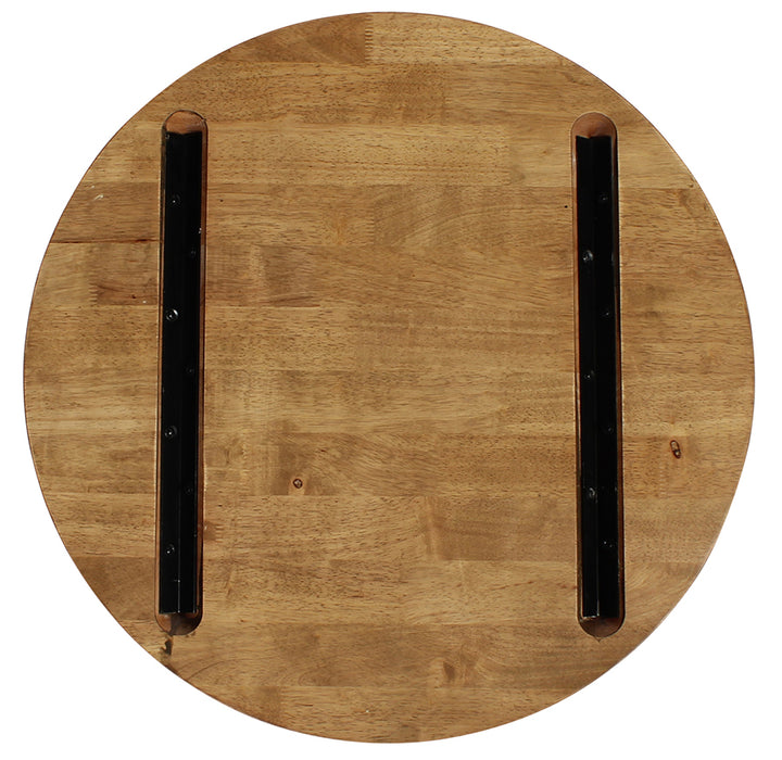 TOP TABLE TIMBER (ROUND)